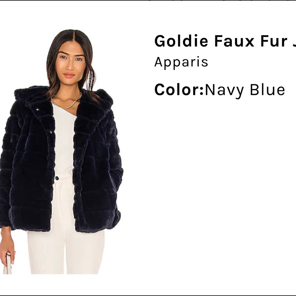 Apparis Faux Fur Coat
